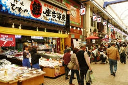 明石魚の棚商店街